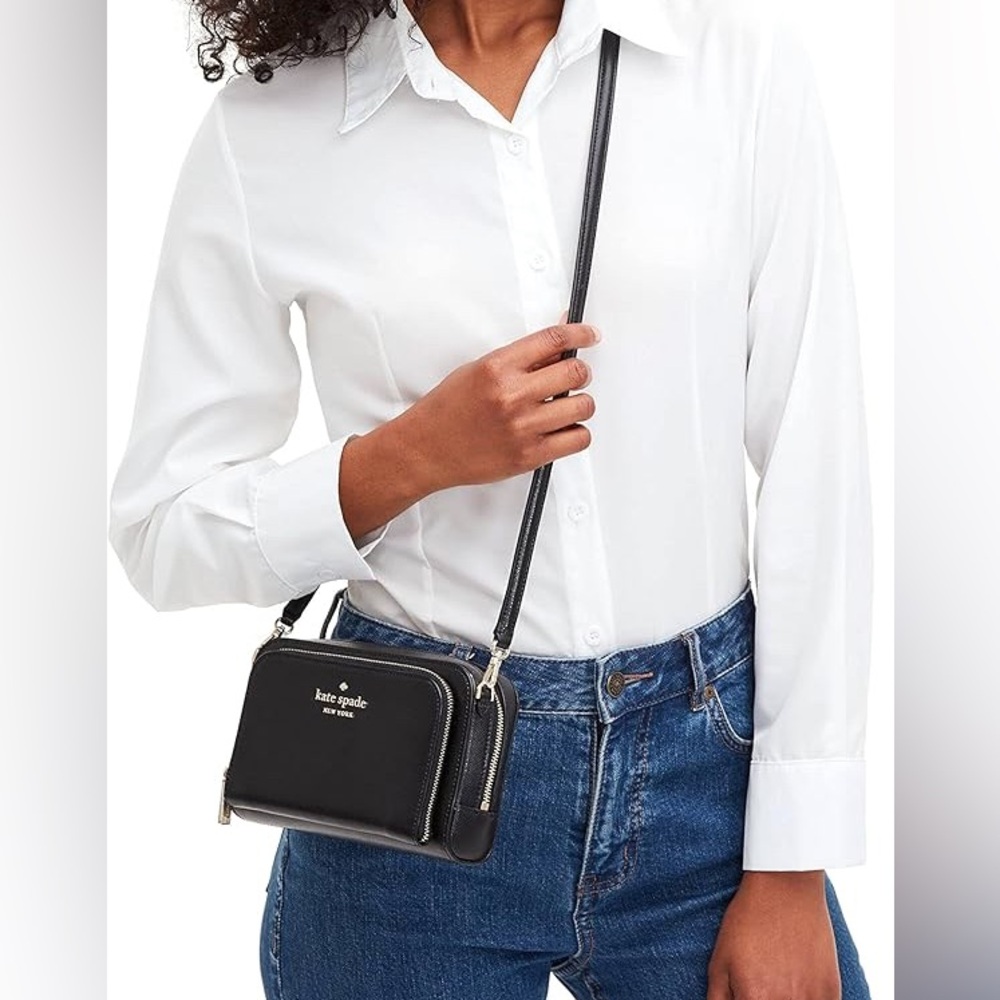 Kate Spade New York
Saffiano Leather Staci Dul Ar Crossbody Bag